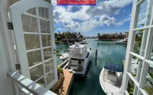 REDUCED – 3 Bed Lagoon Front Apartment with 50ft Yacht Berth – 211 Port St Charles, St. Peter
