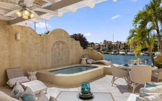 3 Bed Lagoon Front Villa with Yacht Berth – 121 Port St. Charles, St. Peter