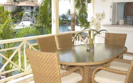 3 Bed Lagoon Front Apartment – 210 Port St. Charles, St. Peter