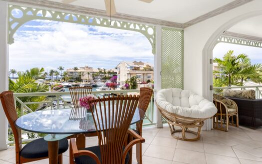 2 Bed Lagoon Front Apartment with Yacht Berth – 245 Port St Charles, St. Peter