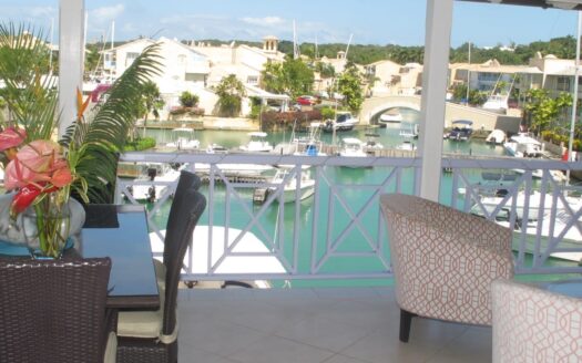 3 Bed Lagoon Front Apartment with Yacht Berth – 359 Port St Charles, St. Peter