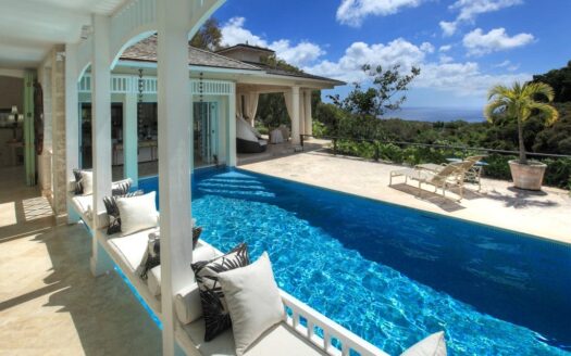 Stunning 5 Bed Villa with Expansive Sea Views – In The Trees, Sion Hill, St James