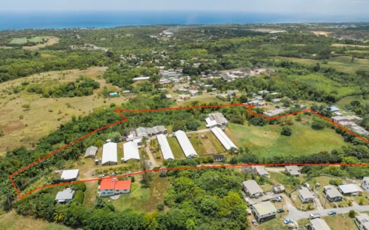 10.1 Acres Land with Sea Views – Rock Hall Land, St. Thomas