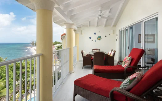 3 Bed Oceanfront Penthouse – Sapphire Beach Unit 507, Christ Church
