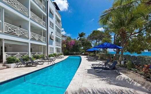 2 Bed Beachfront Apartment – Waterside 104, Paynes Bay, St. James