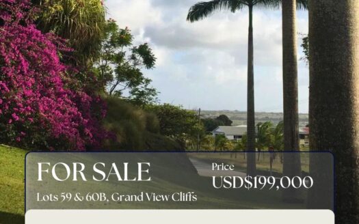 REDUCED – Lots 59 & 60B, Grand View Cliffs, St George
