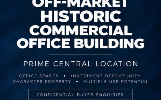 OFF MARKET DEAL – Historic Commercial Office Building, Bridgetown