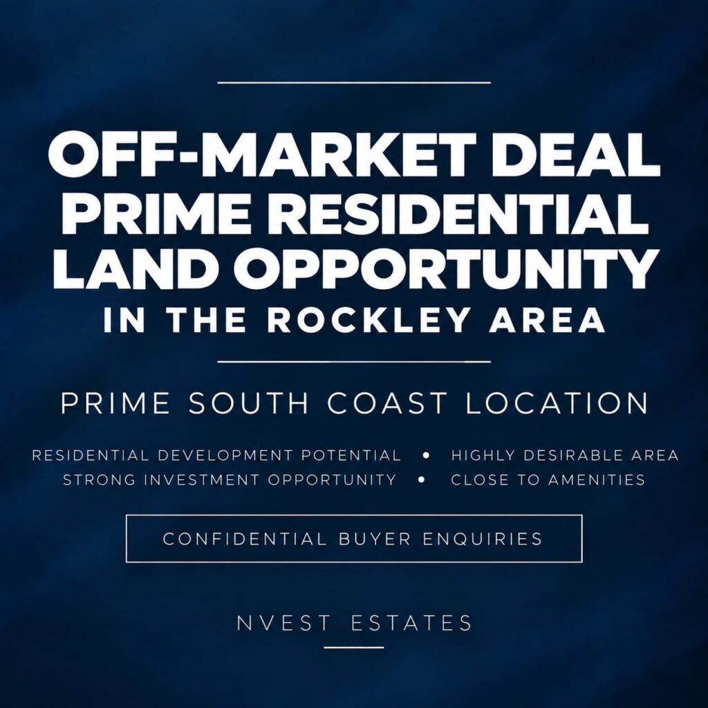 OFF MARKET DEAL – Prime Residential Land Opportunity in the Rockley Area, photo 1