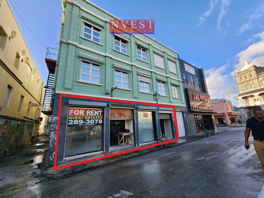*PRIME Ground Floor Retail Space, Broad Street, Bridgetown, West Coast, St Michael
