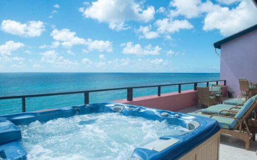 3 Bed Beachfront Penthouse with Jacuzzi – St. Lawrence Beach Penthouse 16, Christ Church | Barbados Long Term Rentals – Available April 2027