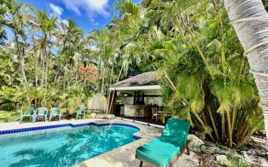 Furnished South Coast Villa with 2 Cottages & Pool | Barbados Long Term Rentals – Available Now