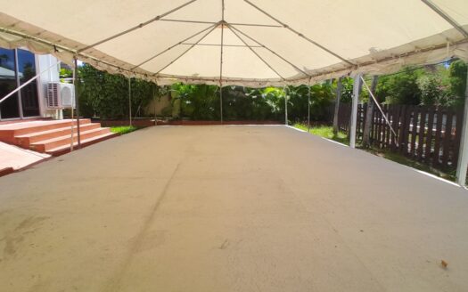 Covered Outdoor Space, ideal for Fitness Classes– Prime Location Near Rockley Beach