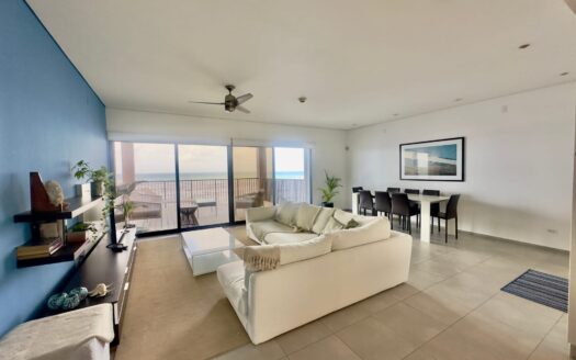 3 Bed Furnished Beachfront Apartment – Ocean Reef 202, Christ Church | Barbados Long Term Rentals – Available from March 2027